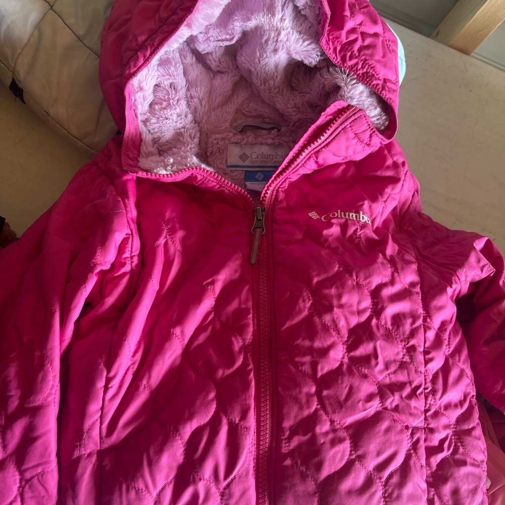 Columbia Fuchsia Quilted Jacket